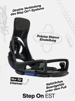 Burton Step On Cartel X EST Snowboardbindung für Herren in White
