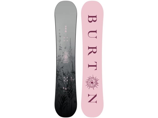 Burton Cultivator Flat Top Snowboard in Mist für Damen