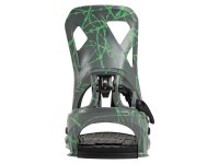 Burton Step On Re:Flex Snowboardbindung für Herren Gray / Green Voltage