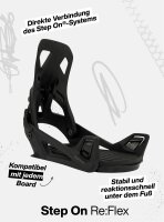 Burton Step On Re:Flex Snowboardbindung für Damen in Moondust Purple
