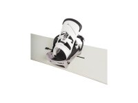 Burton Mission Re:Flex Snowboardbindung für Herren in White / Silver