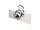 Burton Mission Re:Flex Snowboardbindung für Herren in White / Silver