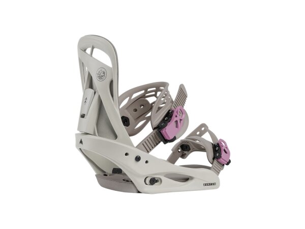 Burton Citizen Re:Flex Snowboardbindung für Damen in Chinchilla Gray