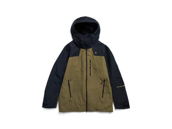 Burton Reserve 2L Relaxed Anorak für Herren in True Black / Dried Moss
