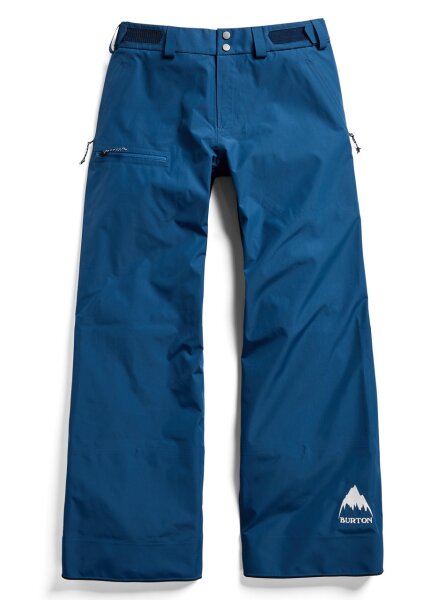 Burton 50/50 80s  Powder Shell 3L Snowboard-Hose für Herren in Selvedge Blue / Performer Red