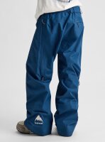 Burton 50/50 80s  Powder Shell 3L Snowboard-Hose für Herren in Selvedge Blue / Performer Red