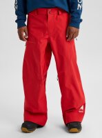 Burton 50/50 80s  Powder Shell 3L Snowboard-Hose für Herren in Performer Red