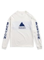 Burton 50th 83 Squared Long Sleeve T-Shirt - Stout White