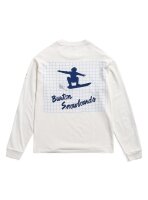Burton 50th 83 Squared Long Sleeve T-Shirt - Stout White