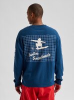 Burton 50th 83 Squared Long Sleeve T-Shirt - Selvedge Blue