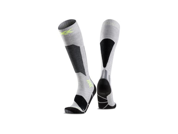 X-SOCKS Ski Discover OTC Socken Rhino Grey/Canary