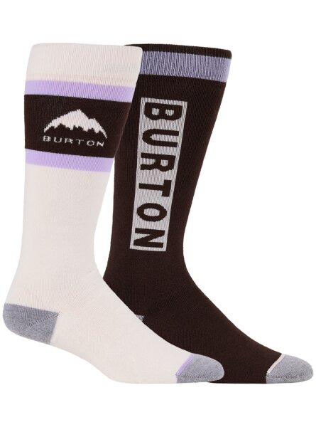 Burton Weekend Midweight 2-Pack Snowboardsocken für Damen in Bear Hug Brown
