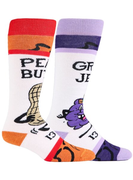 Burton Party Lap Snowboardsocken für Damen in PBJ Time