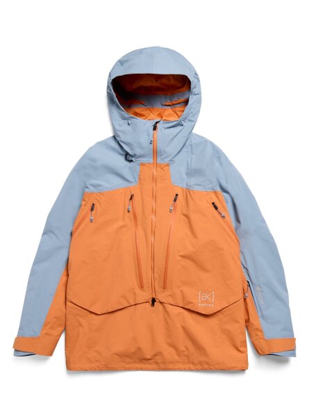 Burton [ak] Cyclic GORE-TEX 2L Anorak für Herren in Airstream Blue / Goldfish Orange