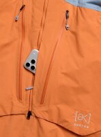 Burton [ak] Cyclic GORE-TEX 2L Anorak für Herren in Airstream Blue / Goldfish Orange