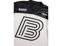 Burton Short Sleeve Jersey - Stout White/True Black