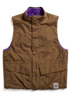 Burton Reversible Insulated Vest - Earth Ship Brown