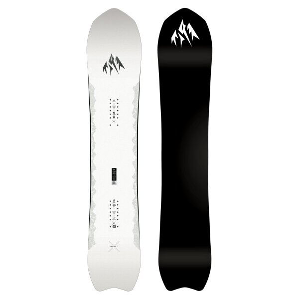 Jones Ultralight Project X 161W Snowboard für Herren Weiss