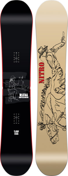 Nitro T1 Snowboard für Herren