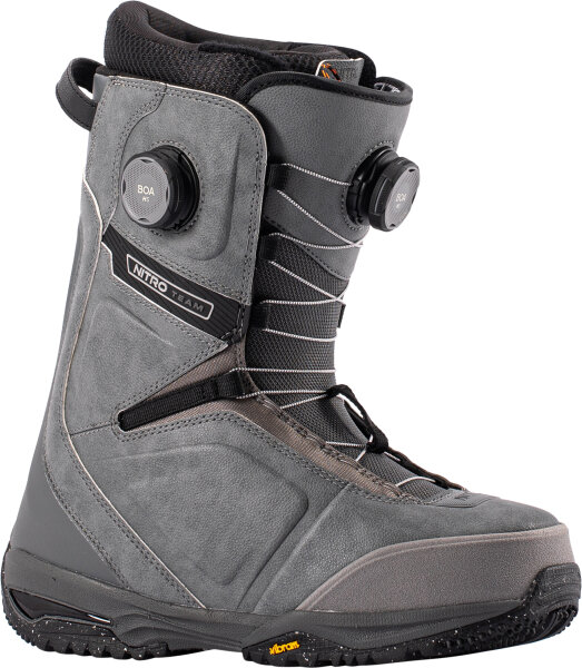 Nitro Team BOA Snowboard-Boots für Herren Grau