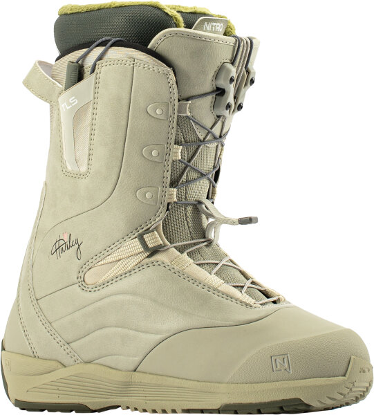Nitro Crown TLS Snowboard-Boots für Damen Beige