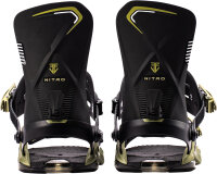 Nitro Phantom Snowboard-Bindung für Herren Schwarz (Nitro X Eero Ettala)