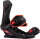Nitro Team Pro Snowboard-Bindung für Herren Schwarz (Black Red)