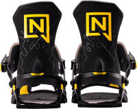 Nitro Team Pro Snowboard-Bindung für Herren Schwarz (Nitro X Markus Kleve)