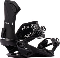 Nitro Team Snowboard-Bindung für Herren Schwarz