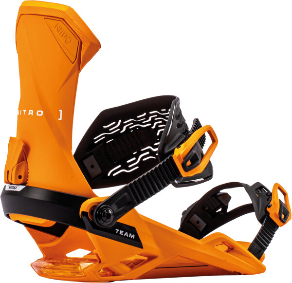 Nitro Team Snowboard-Bindung für Herren Orange