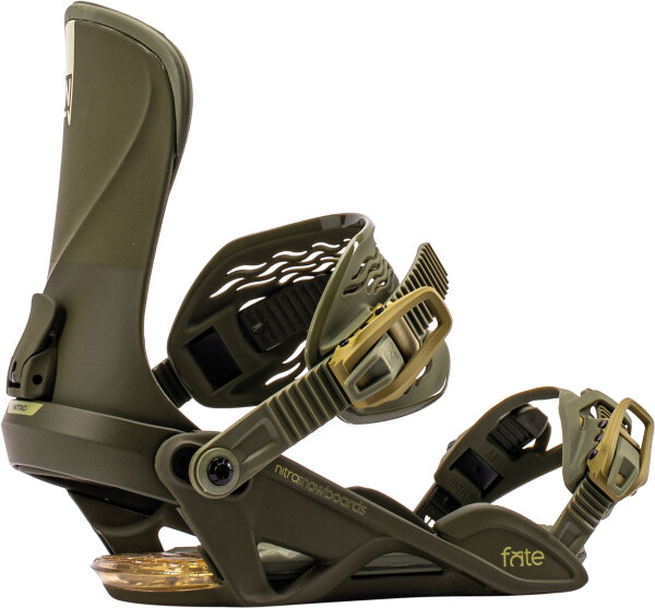 Nitro Fate Snowboard-Bindung für Damen Grün