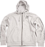 L1 Julia Campbell Zip-Hoodie Grau