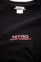 Nitro Logo T-Shirt für Herren Schwarz