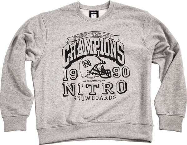 Nitro Champions Crewneck-Sweatshirt für Herren Grau