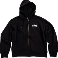 Nitro Quiver Zip-Hoodie für Herren Schwarz