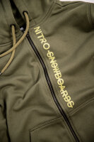 Nitro Hailey Zip-Hoodie für Damen Grün