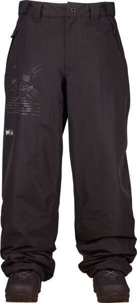 L1 Chroma Snowboardhose für Herren Schwarz