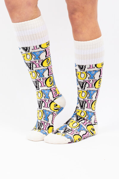 Eivy Cheerleader Wollsocken für Damen Typo Multi