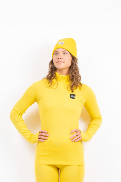 Eivy Journey Wool Rib Baselayer für Damen Gelb