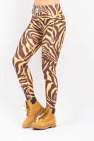 Eivy Pocket Baselayer-Tights für Damen Yellow Tiger
