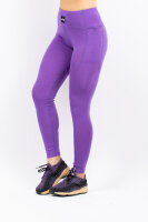 Eivy Pocket Wool Rib Baselayer-Tights für Damen Lila