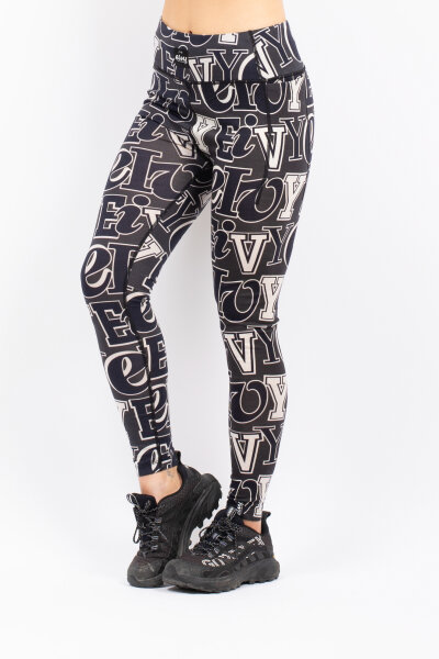 Eivy Pocket Wool Baselayer-Tights für Damen Typo Black