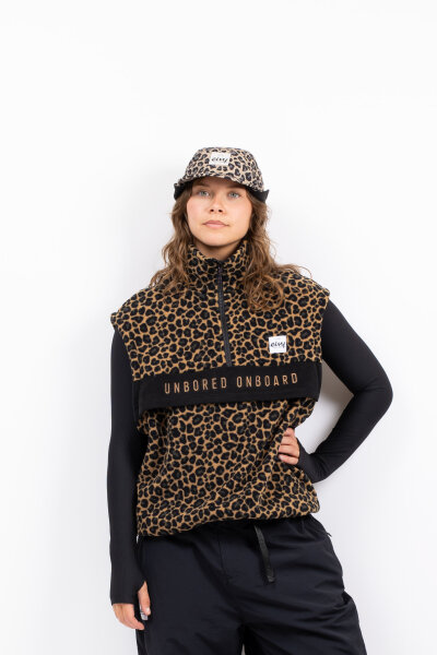 Eivy Ball Fleece Fleeceweste für Damen Leopard