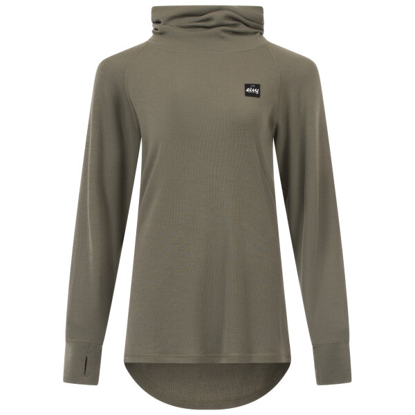 Eivy Icecold Wool Rib Baselayer für Damen Grün (Olive)