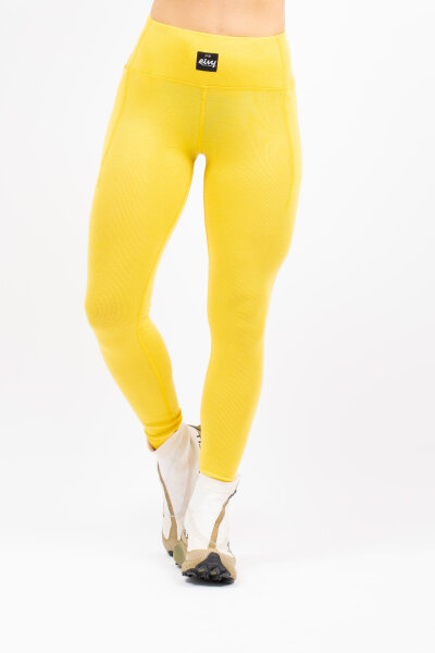 Eivy Icecold Wool Rib Baselayer für Damen Gelb