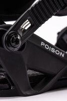 Nitro Poison Snowboard-Bindung für Damen Schwarz