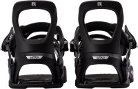 Nitro Charger Micro Bag Snowboard-Bindung für Kinder Schwarz