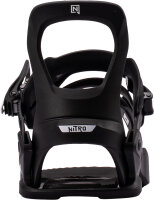 Nitro Charger Micro Bag Snowboard-Bindung für Kinder Schwarz