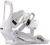 Nitro Charger Micro Bag Snowboard-Bindung für Kinder Weiss