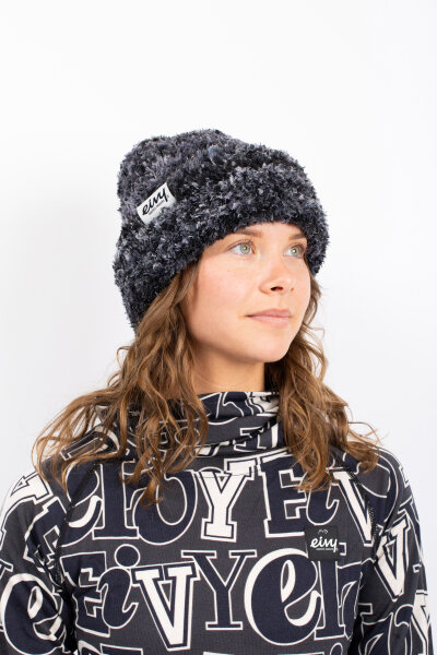 Eivy Boucle Knit Beanie für Damen Schwarz